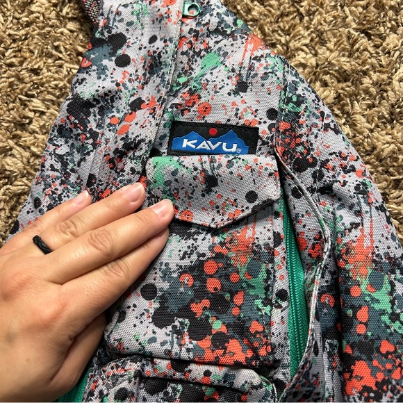 Kavu | Paint Splatter Sling Bag - Picture 8 of 8